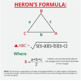 Draggable Heron formula