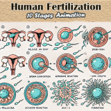 Stages Of Human Fertilization- Hindi Version